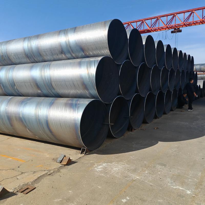 Anti-corrosion spiral welded pipe