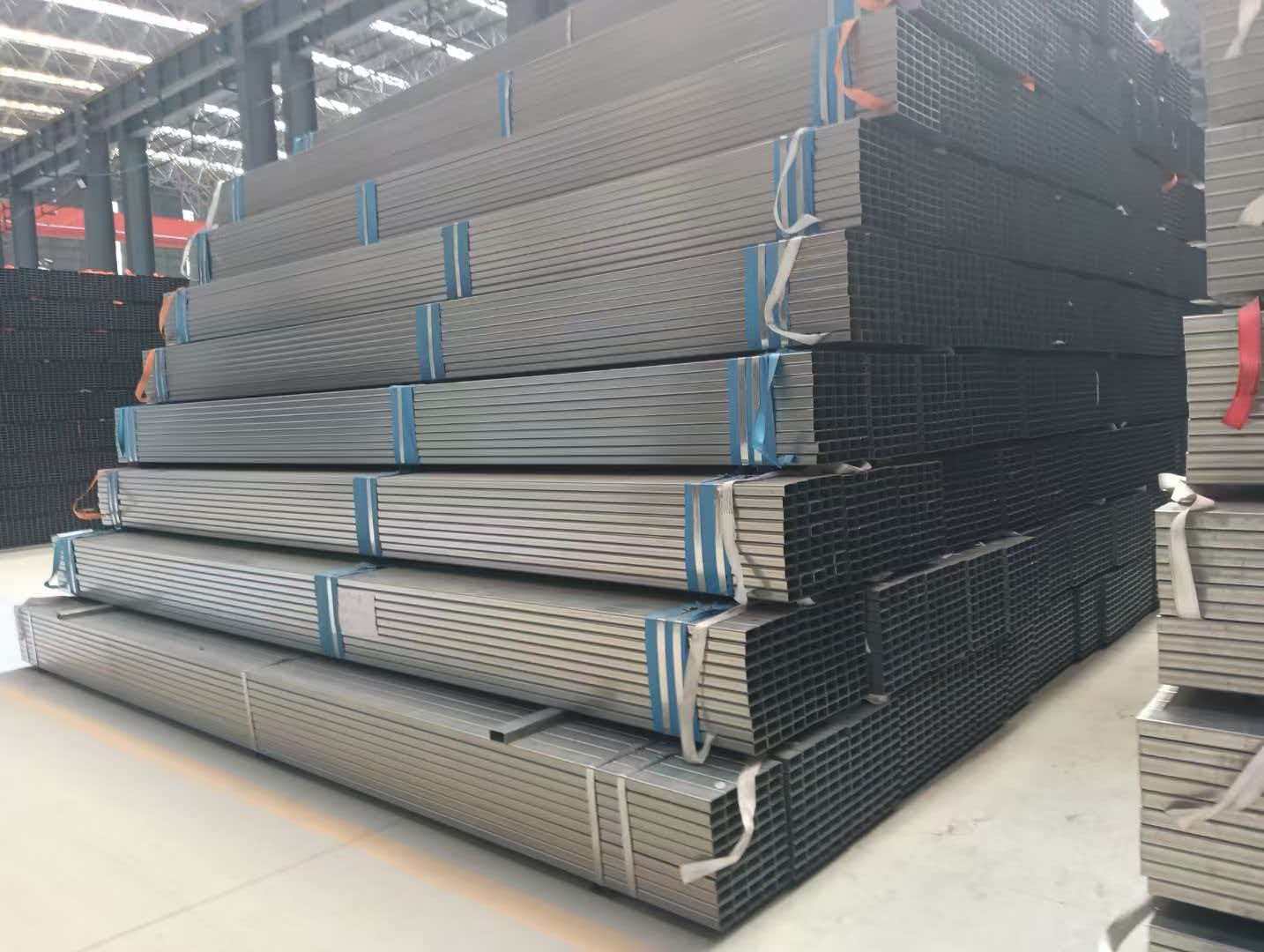 Galvanized Square At Rectangular Steel Pipe