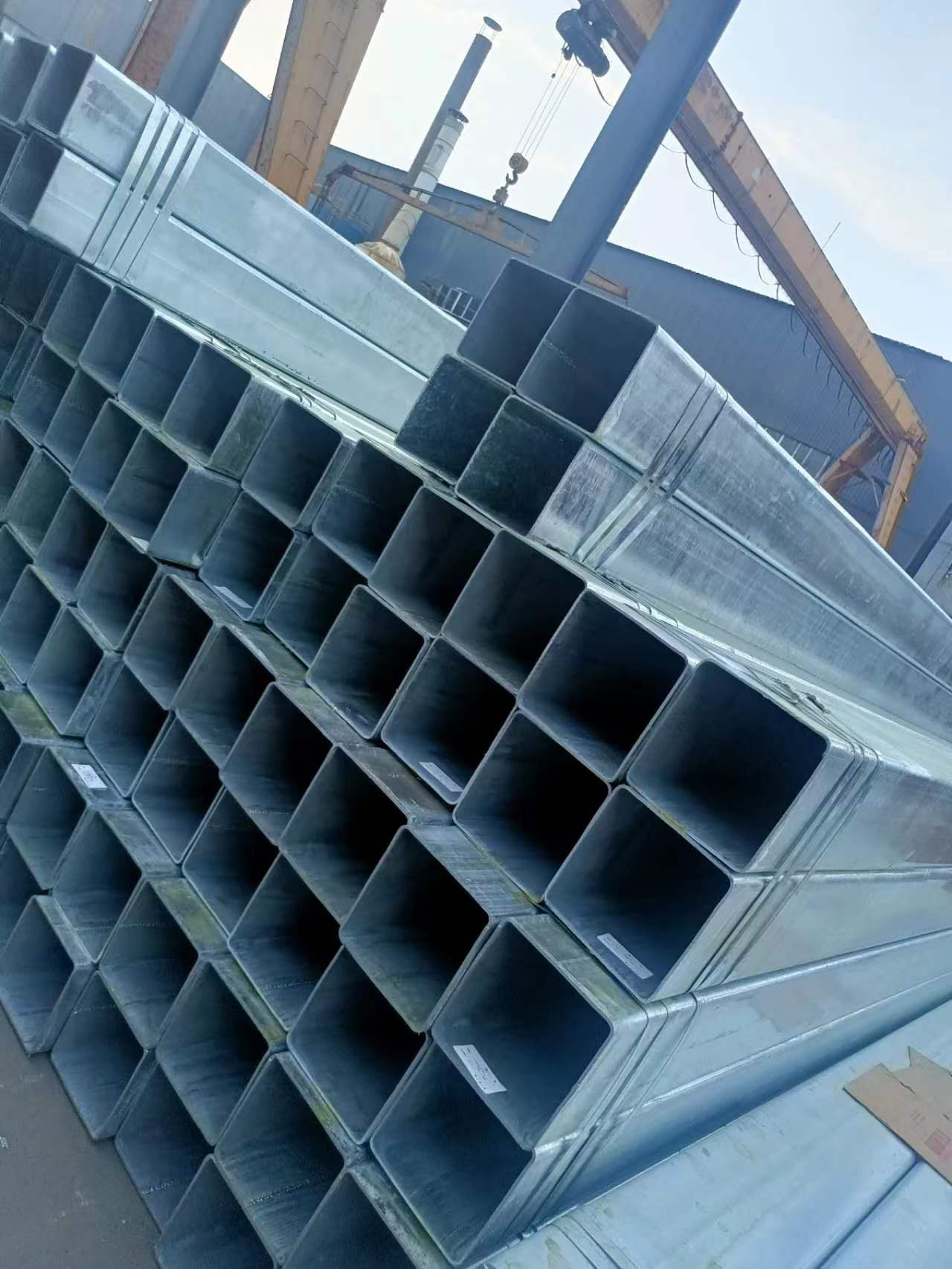 Malaking Diameter Galvanized Square Tube