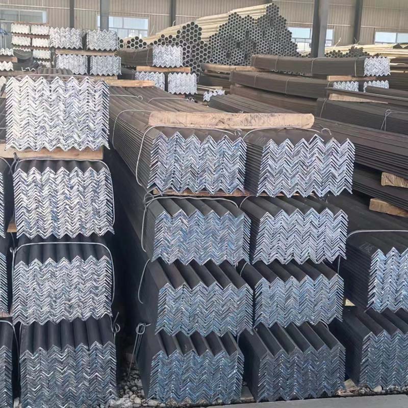 Natural-finish angle steel